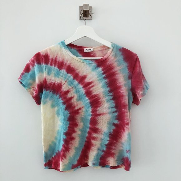 Re/Done | Tops | Redone Tie Dye Short Sleeve Tshirt | Poshmark
